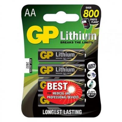 Piles GP Lithium AA